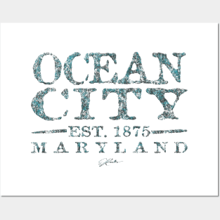 Ocean City, Maryland, Est. 1875 Posters and Art